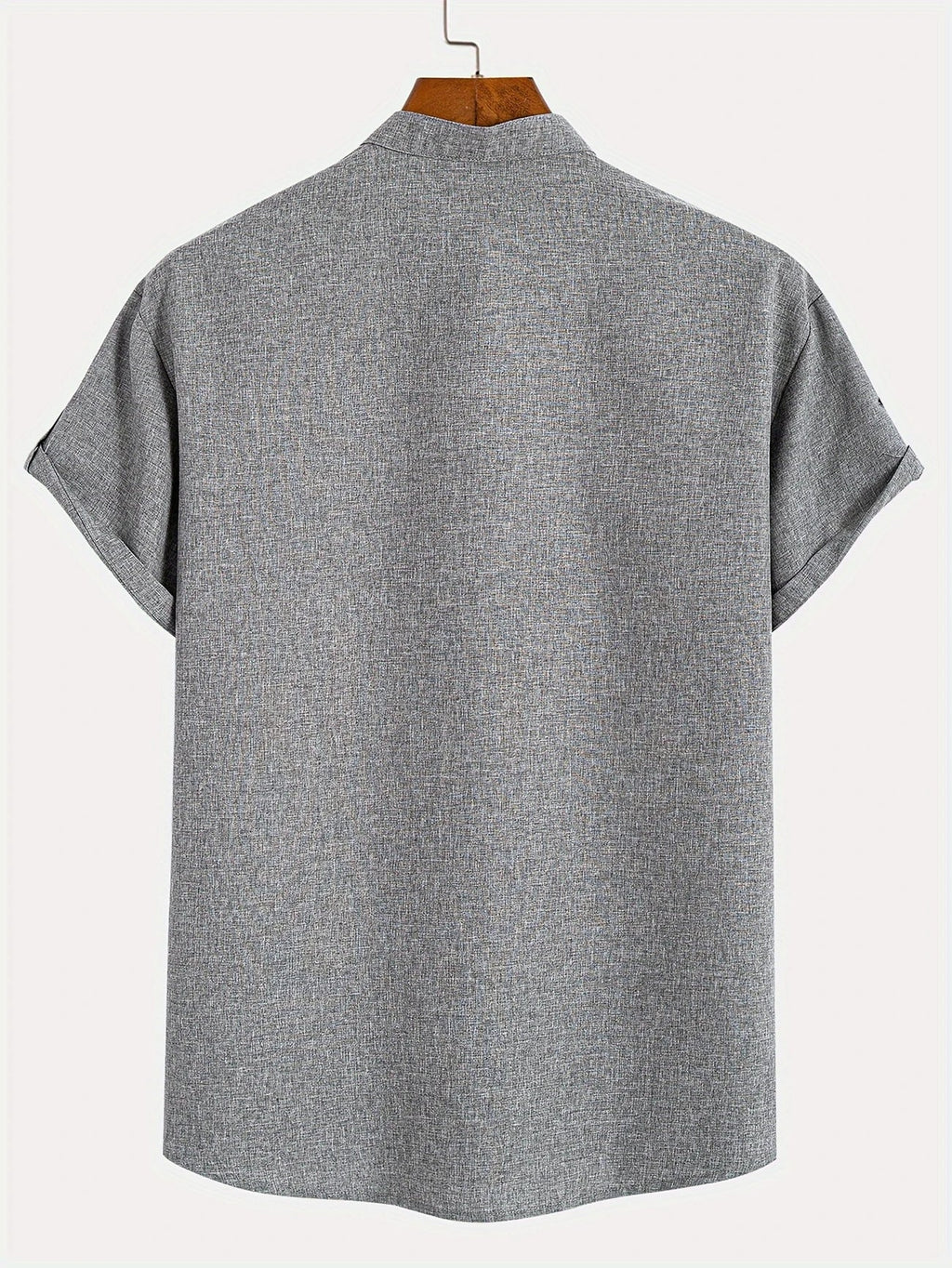 Kristóf™ | Elegáns, rövid ujjú ing álló gallérral