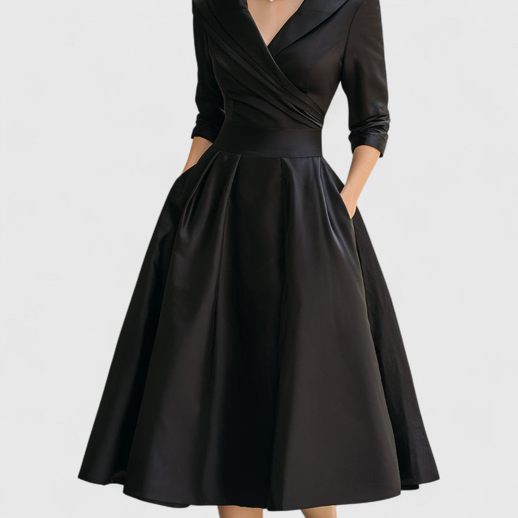 Valerie - Elegáns Midi Ruha