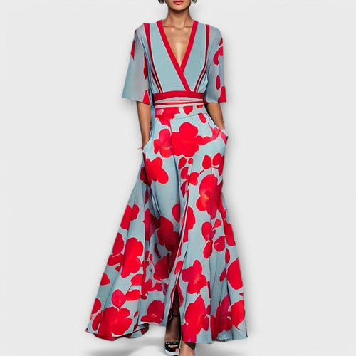 Eliz – Elegant Color Dress