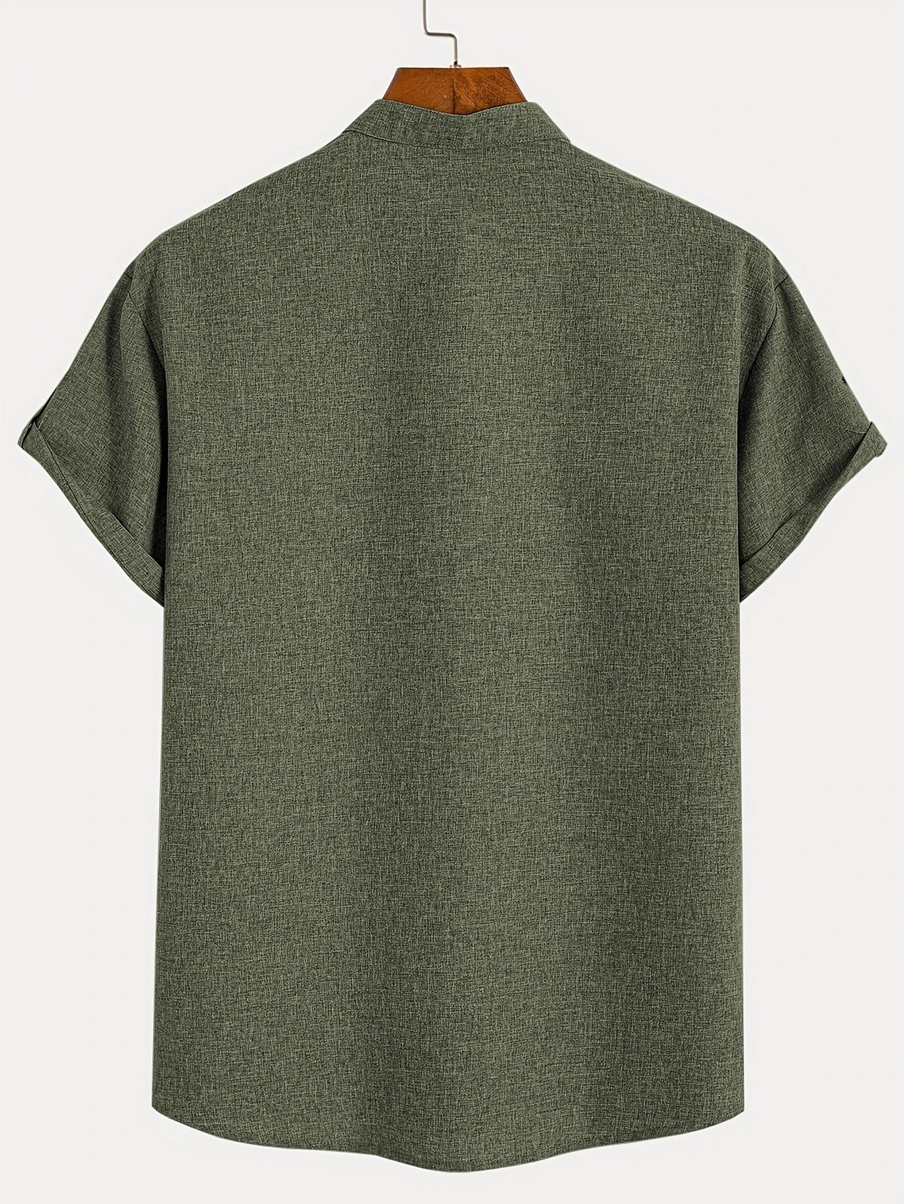 Kristóf™ | Elegáns, rövid ujjú ing álló gallérral