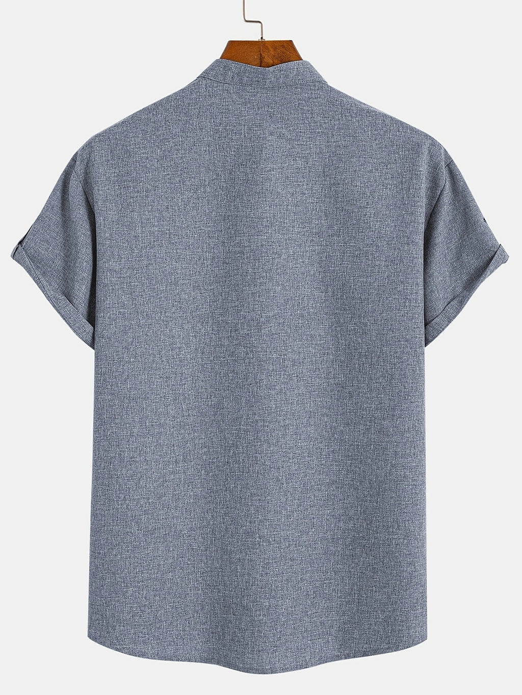 Kristóf™ | Elegáns, rövid ujjú ing álló gallérral