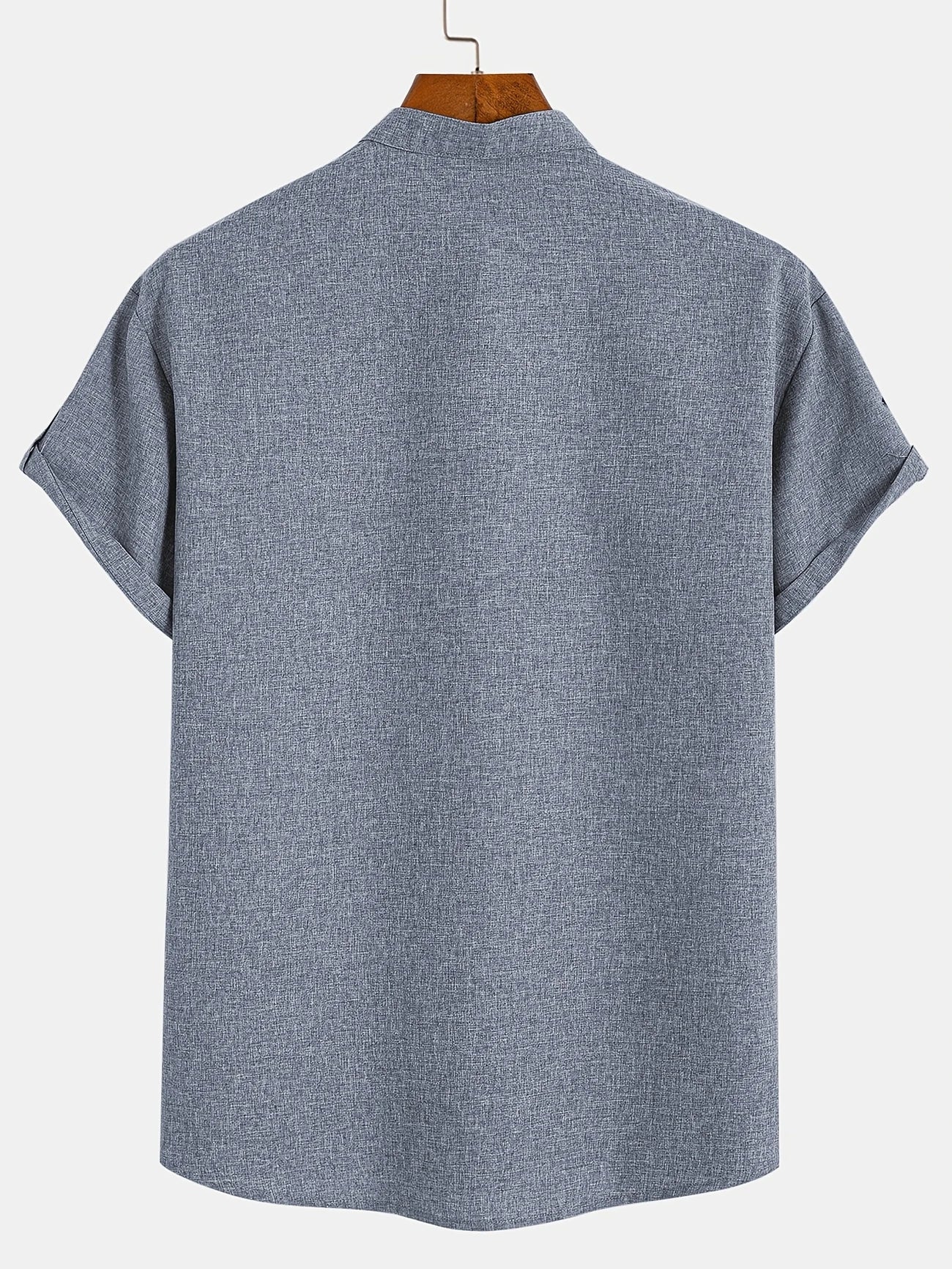 Kristóf™ | Elegáns, rövid ujjú ing álló gallérral