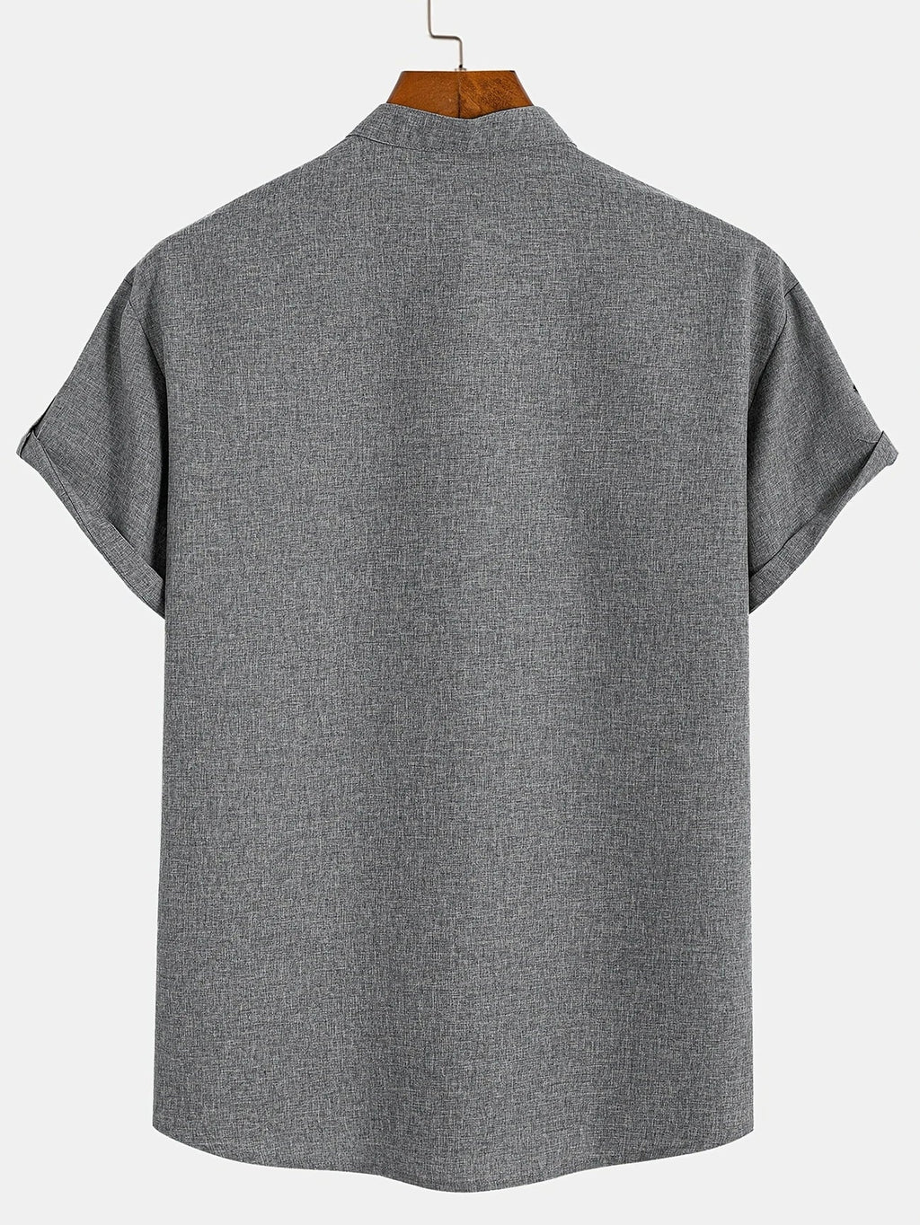 Kristóf™ | Elegáns, rövid ujjú ing álló gallérral