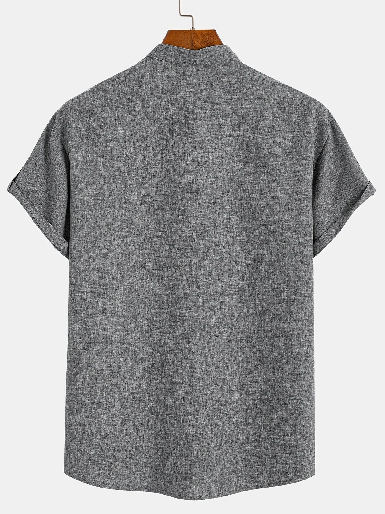 Kristóf™ | Elegáns, rövid ujjú ing álló gallérral