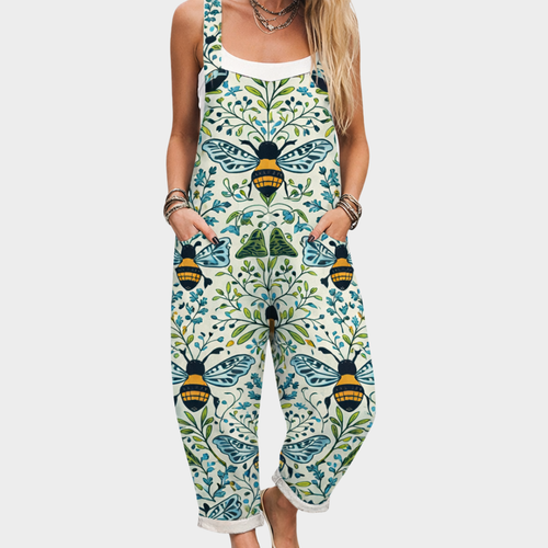 DENISE | TIMELESS FLORAL JUMPSUIT