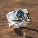 Bree - Bohém Gemstone Meditációs Gyűrű