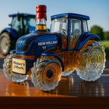 New Holland T7 Traktor Alakú Klasszikus Whisky Üveg