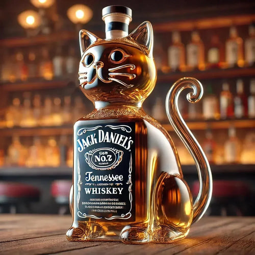 Whisky Üveg - Cica Édition