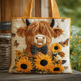 Gequilte Tas met Vlinder en Strik