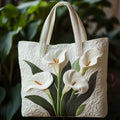 Handgemaakte Gequilt Schelp Tas Wit