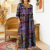 Manuela | Etnikai patchwork farmer ruha