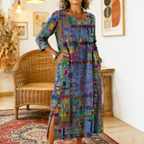 Manuela | Etnikai patchwork farmer ruha