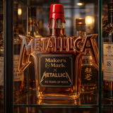 Whisky Üveg - Metallica Rock Édition