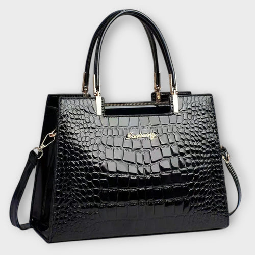Shiny Croco Handmade Bag