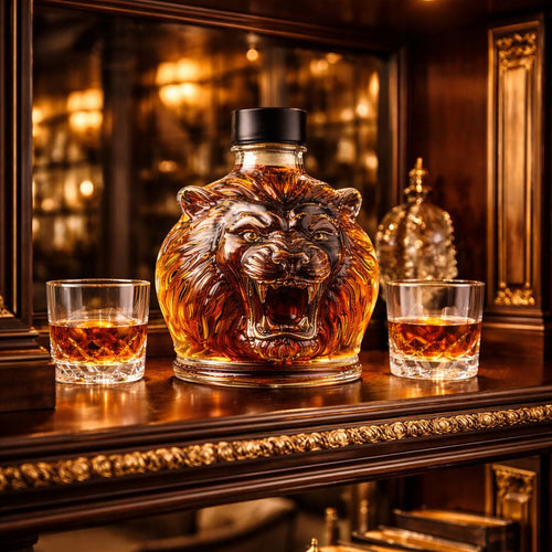 Whisky Üveg - Oroszlán Édition
