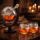 Whisky Üveg - Világterkép Édition