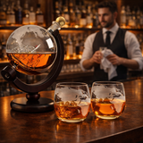 Whisky Üveg - Világterkép Édition