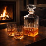 Whisky Üveg - Üveg és Pohár Szett