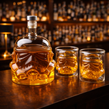 Whisky Üveg - Üveg és Pohár Szett Édition