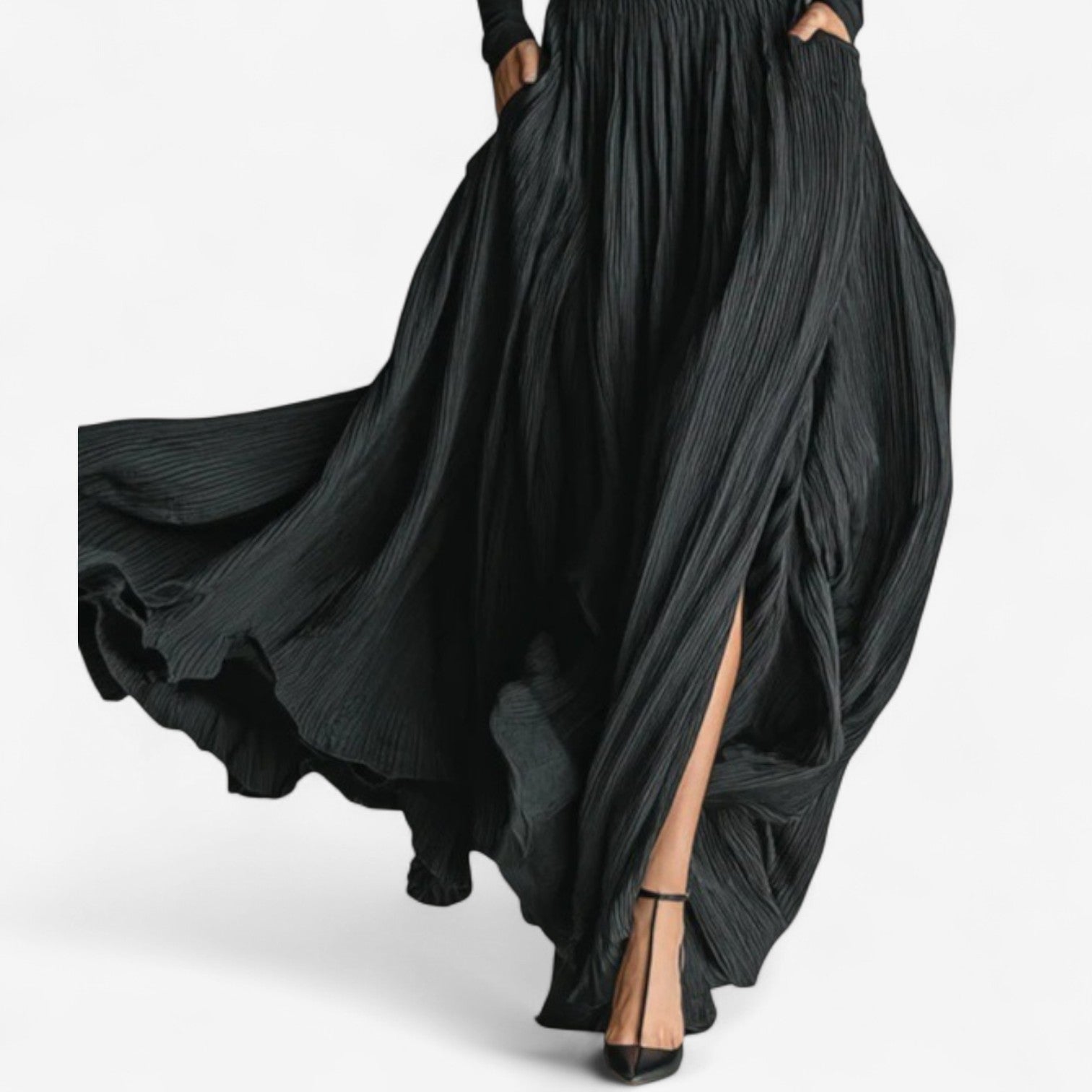 Raquel | Magas derekú maxi ruha