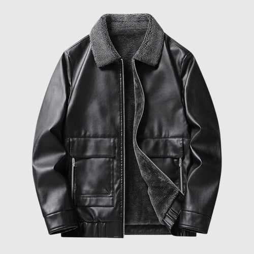 Men's leather jacket