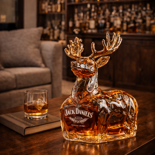 Whisky Üveg - Rénszarvas Édition
