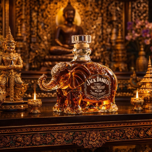 Whisky Üveg - Elefánt Édition