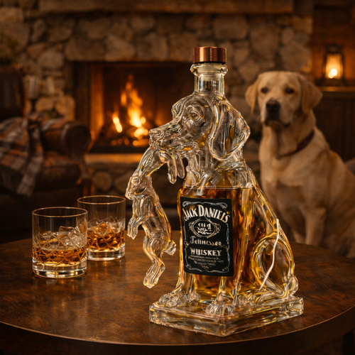 Whisky Üveg - Kutya Édition