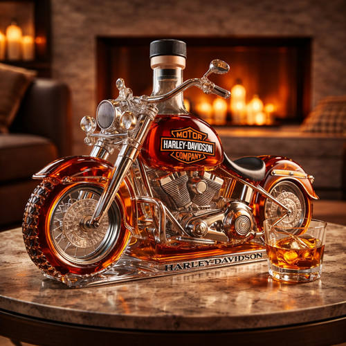 Whisky Üveg - Harley Davidson Édition