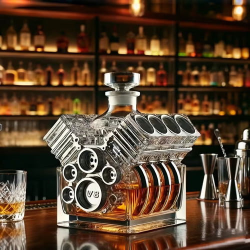 Whisky Üveg - Motor Édition