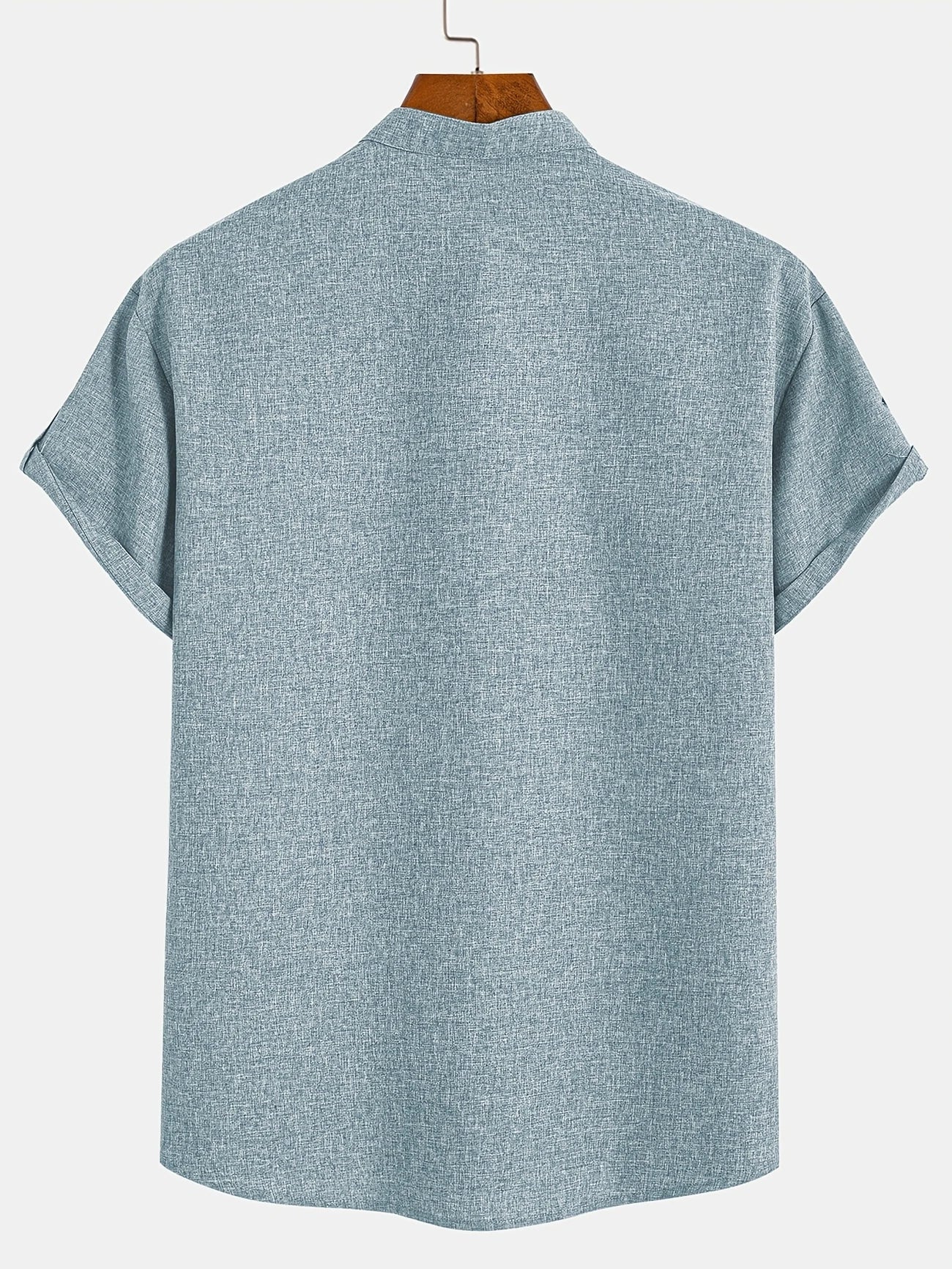 Kristóf™ | Elegáns, rövid ujjú ing álló gallérral