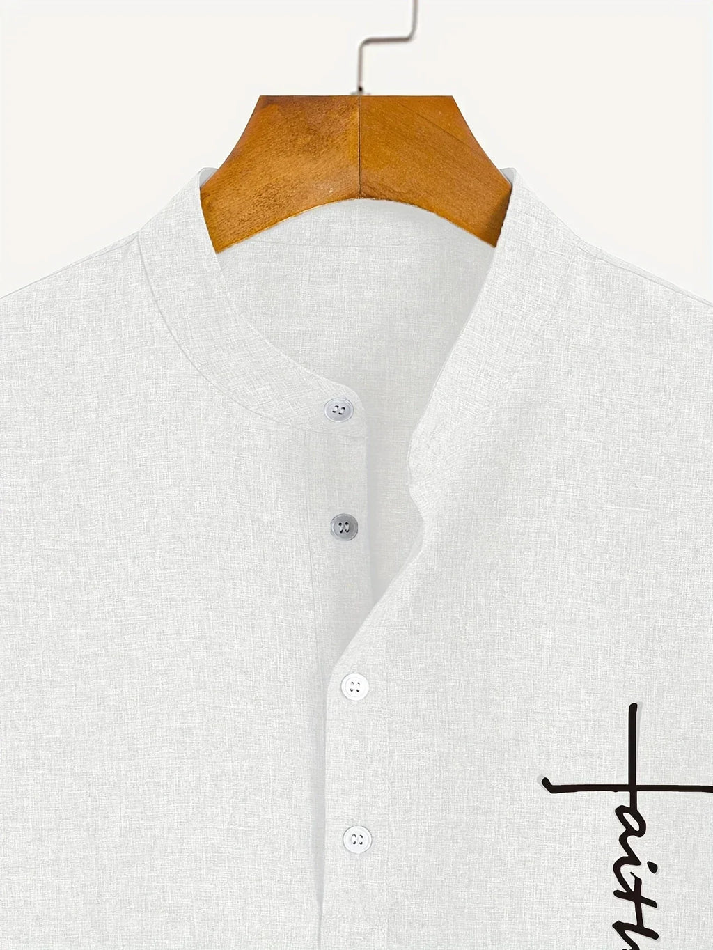 Kristóf™ | Elegáns, rövid ujjú ing álló gallérral