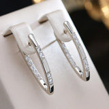 Arany Zirconia Fülbevalók Elegáns Stílusban