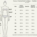 Nerava | Kockás Kötött Kardigán — Marlisle London